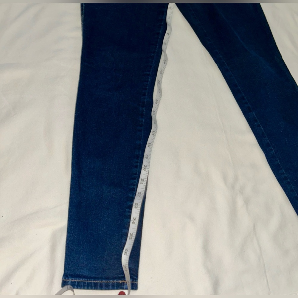 Guess Women’s Sexy Curve Skinny Jeans Dark Wash Stretch Denim Blue W28 L28 - Picture 8 of 9